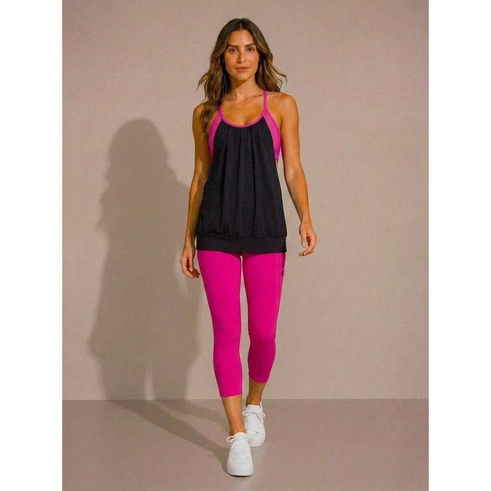 LuLu Lemon No Limits Tank Top PTP 18-21.5 Sports Bra 12-14 L 30.5 No Longer Sold